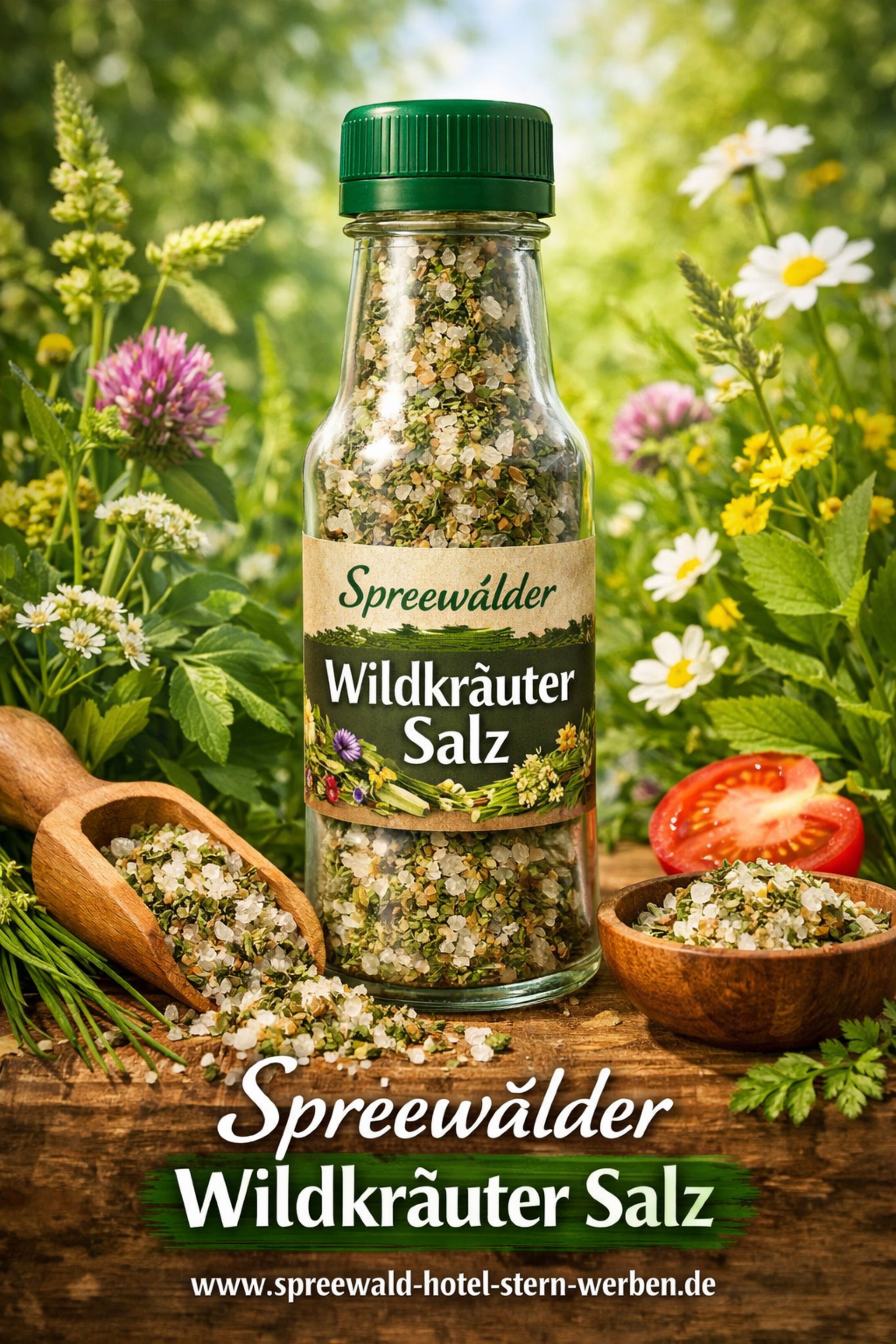 Wildkräuter-Salz aus der Ernte 2025